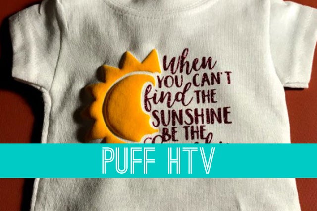 Puff HTV is the new Flat HTV!